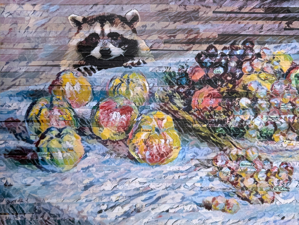 Click here to view Fruit Bandit by Lori Reed