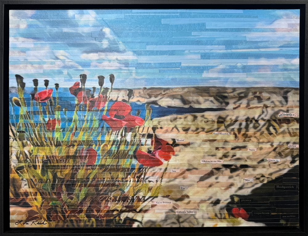 Click here to view Coquelicots en mer by Lori Reed